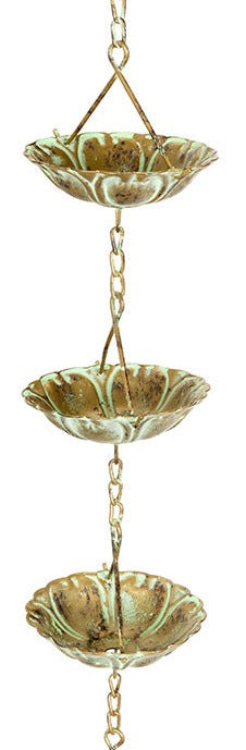Rain Chain Waterlily (green)
