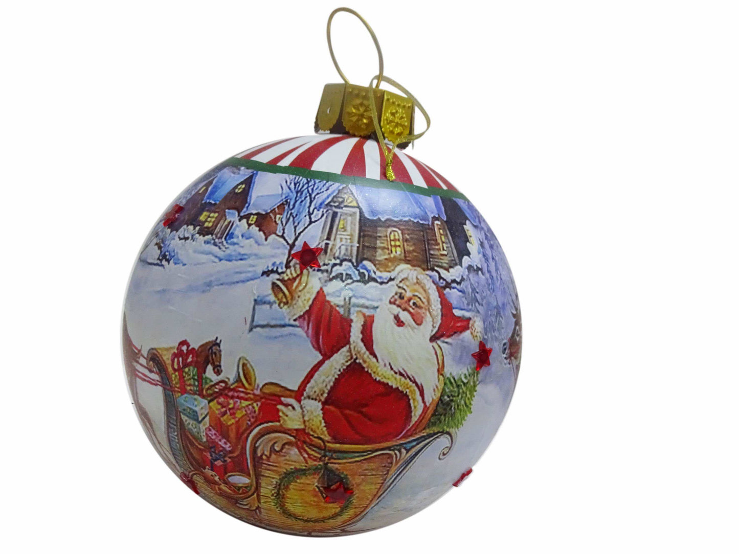 Frost Ball Santa LED 30cm
