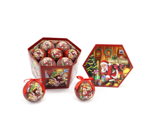 Bauble Box Fun Santa