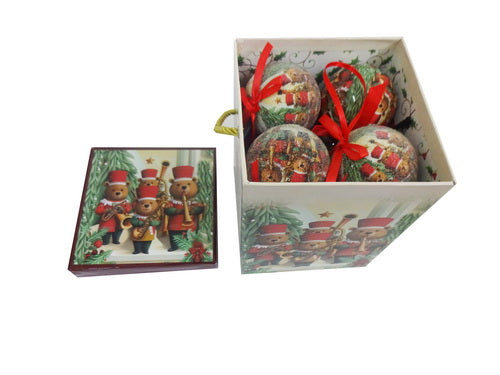 Music Box with Bear Baubles