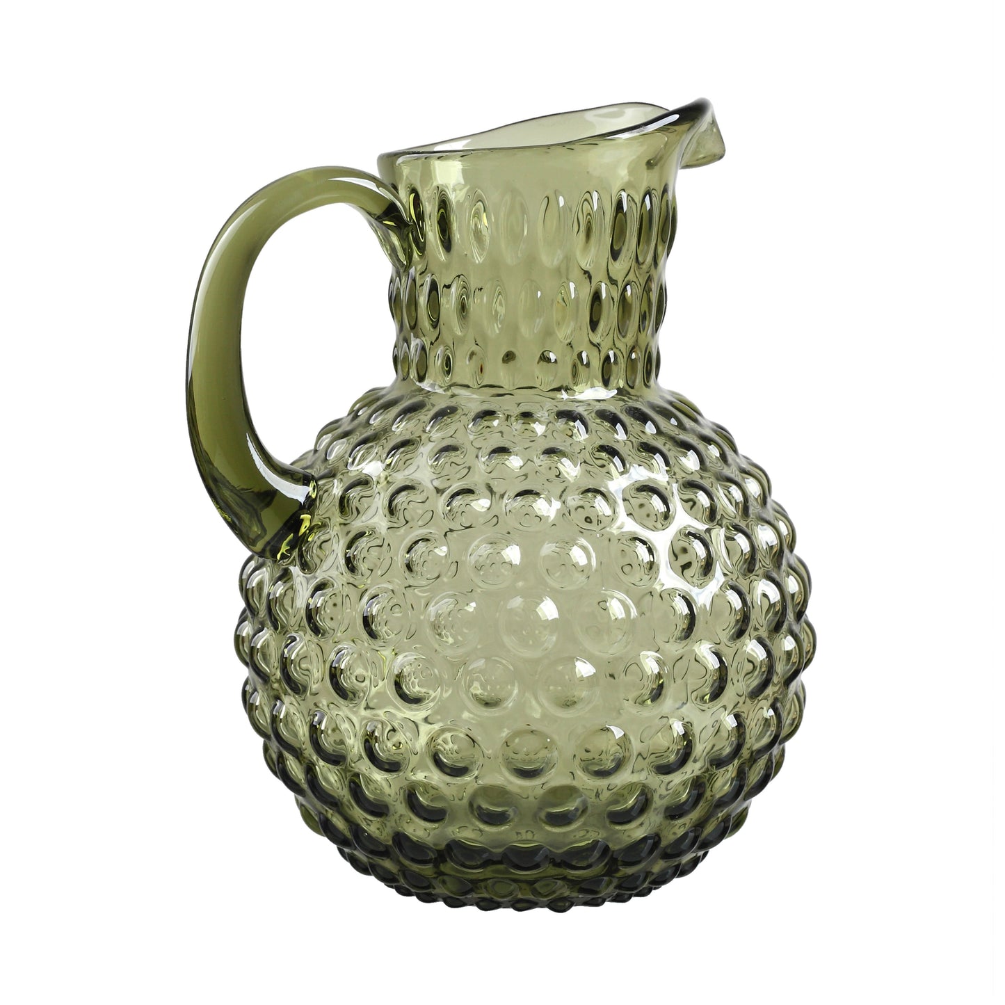 Bulle Glass Jug 2Ltr Green