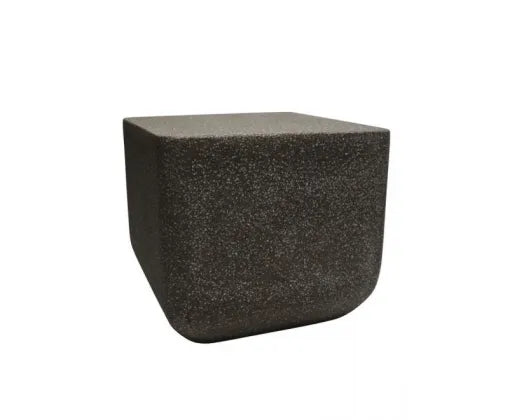 Terrazzo Side Table Black