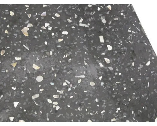 Terrazzo Coffee Table Dark Charcoal 75cm