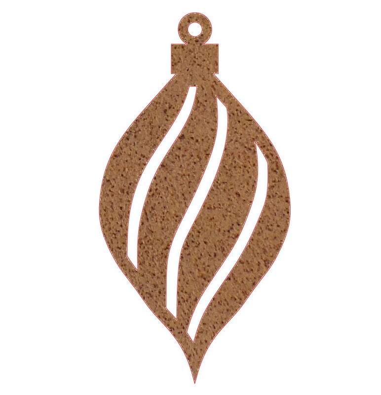 Garden Art Bauble Teardrop