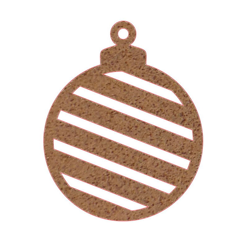 Garden Art Bauble Small Stripe