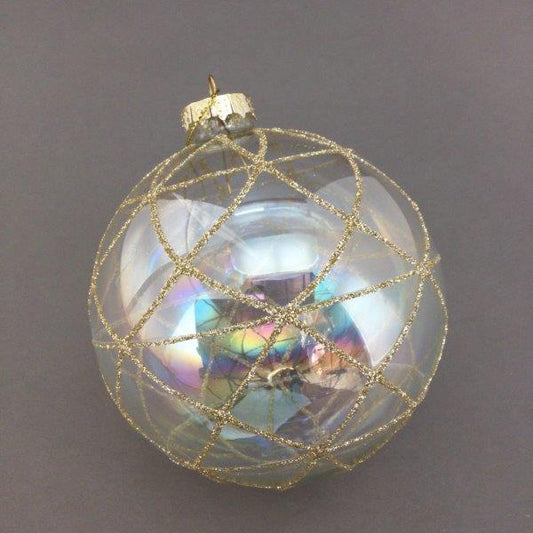 Clear Gold Diamond Ball