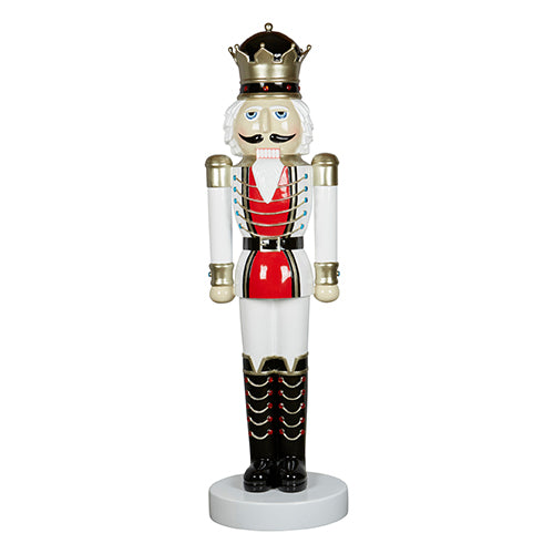Nutcracker King White Red Black Gold 200cm