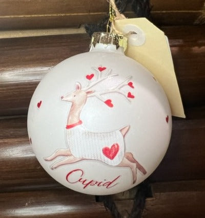 Cupid Glass Bauble