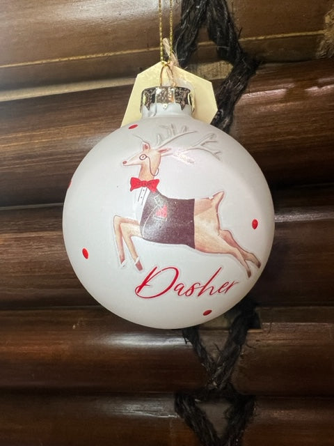 Dasher Glass Bauble