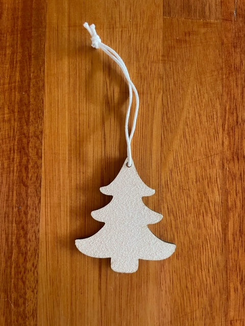 White Glitter Tree Deco 1