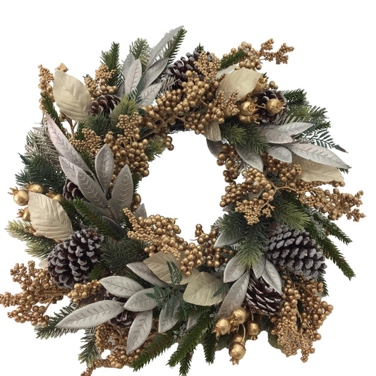 Gold Wreath 50cm