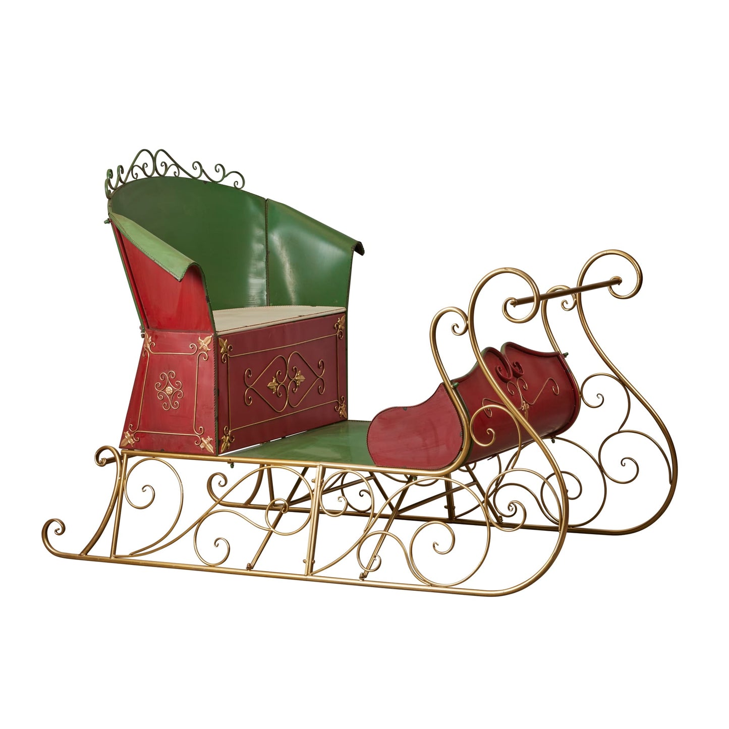 Jumbo Rustic Christmas Sleigh 210cm