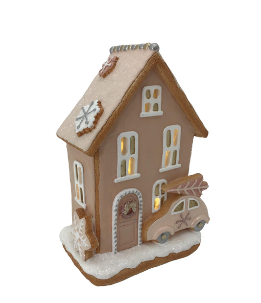 Pink Gingerbread House 5