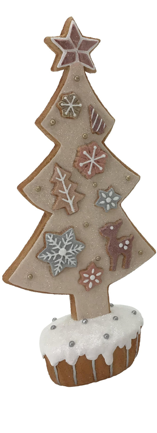 Pink Gingerbread Tree Med