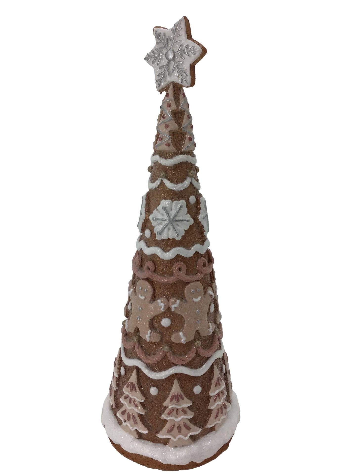 Pink Gingerbread Tree 36cm