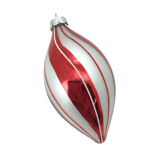 Red Candy Twist Ball Long Drop