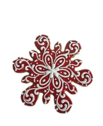 Red Gingerbread Ornament 2