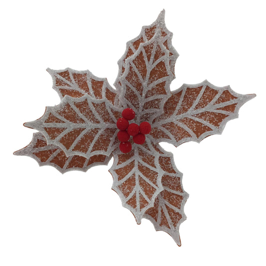 Gingerbread Poinsettia
