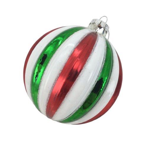 Red White Green Ball Hanging Ornament