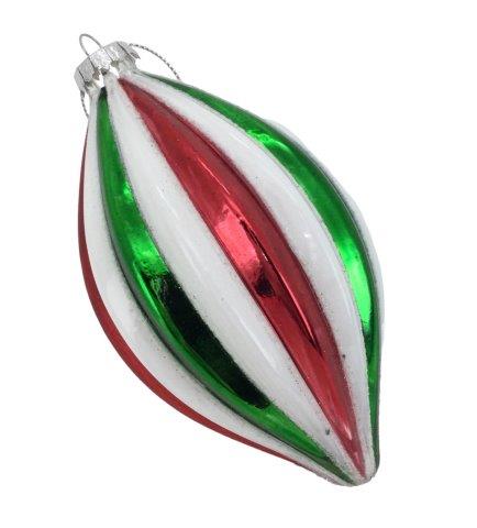 Red White Green Long Drop