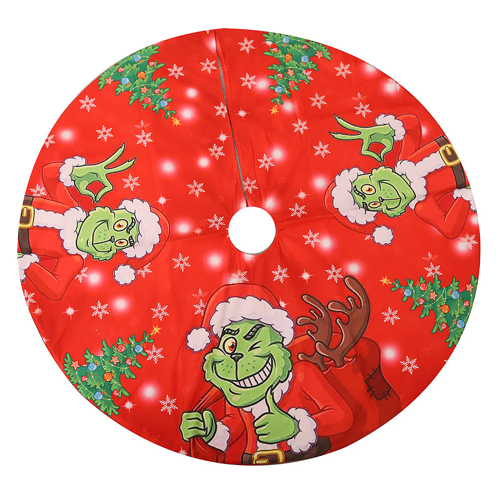 Grinch Tree Skirt