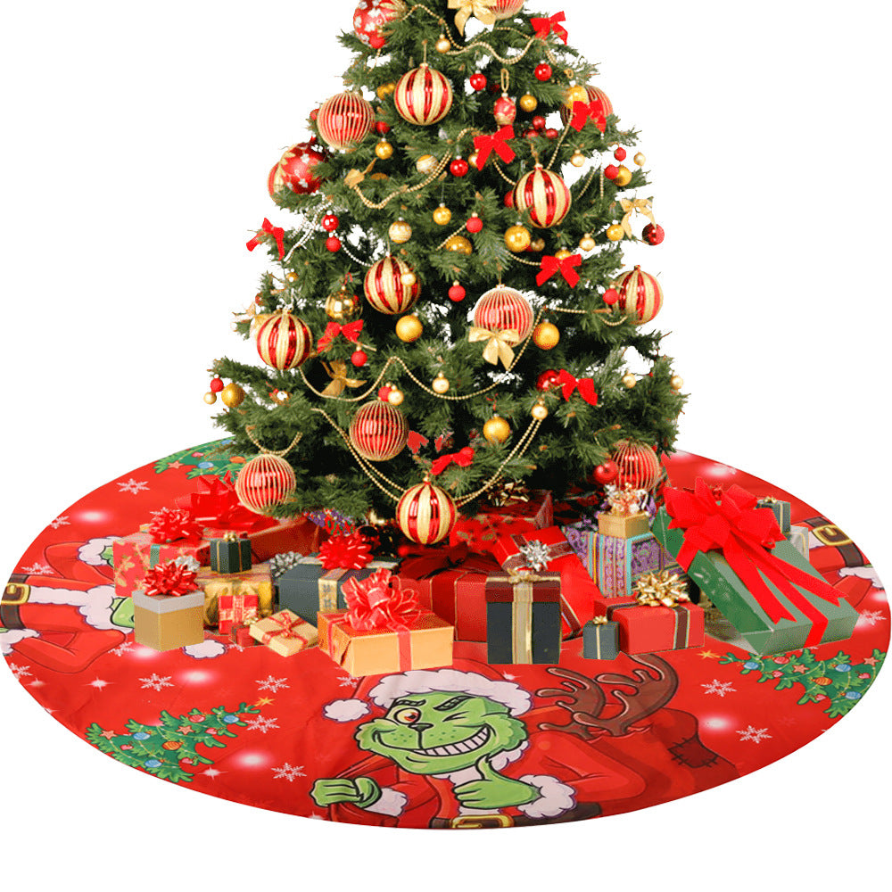 Grinch Tree Skirt