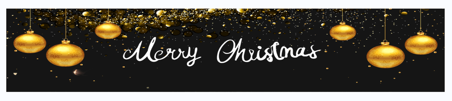 Black Lux Table Runner