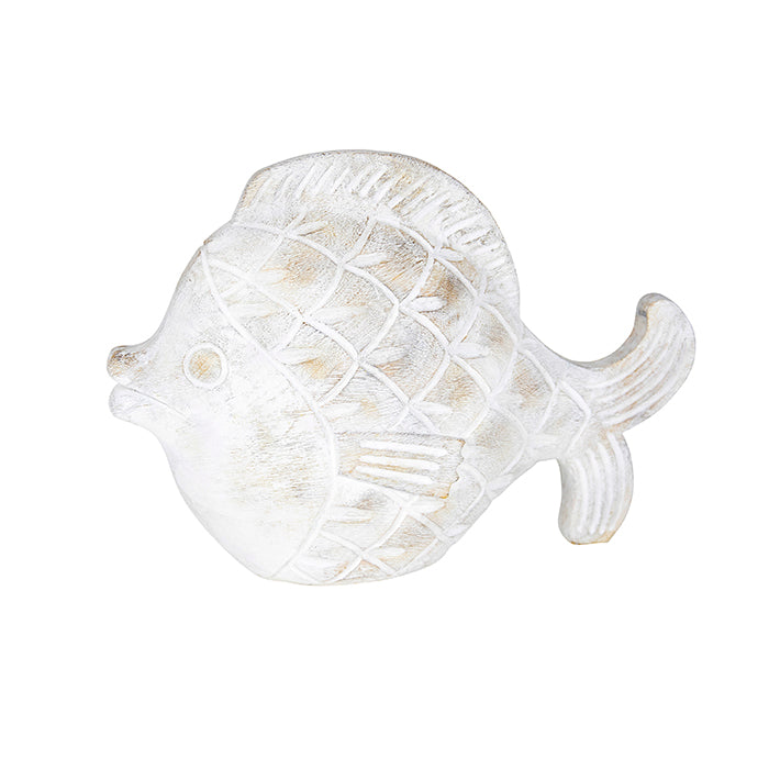 Jonie Resin Sand Wash Fish Statue Lge