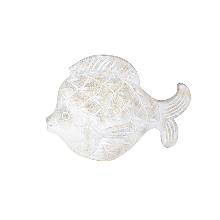 Jonie Resin Sand Wash Fish Statue Small