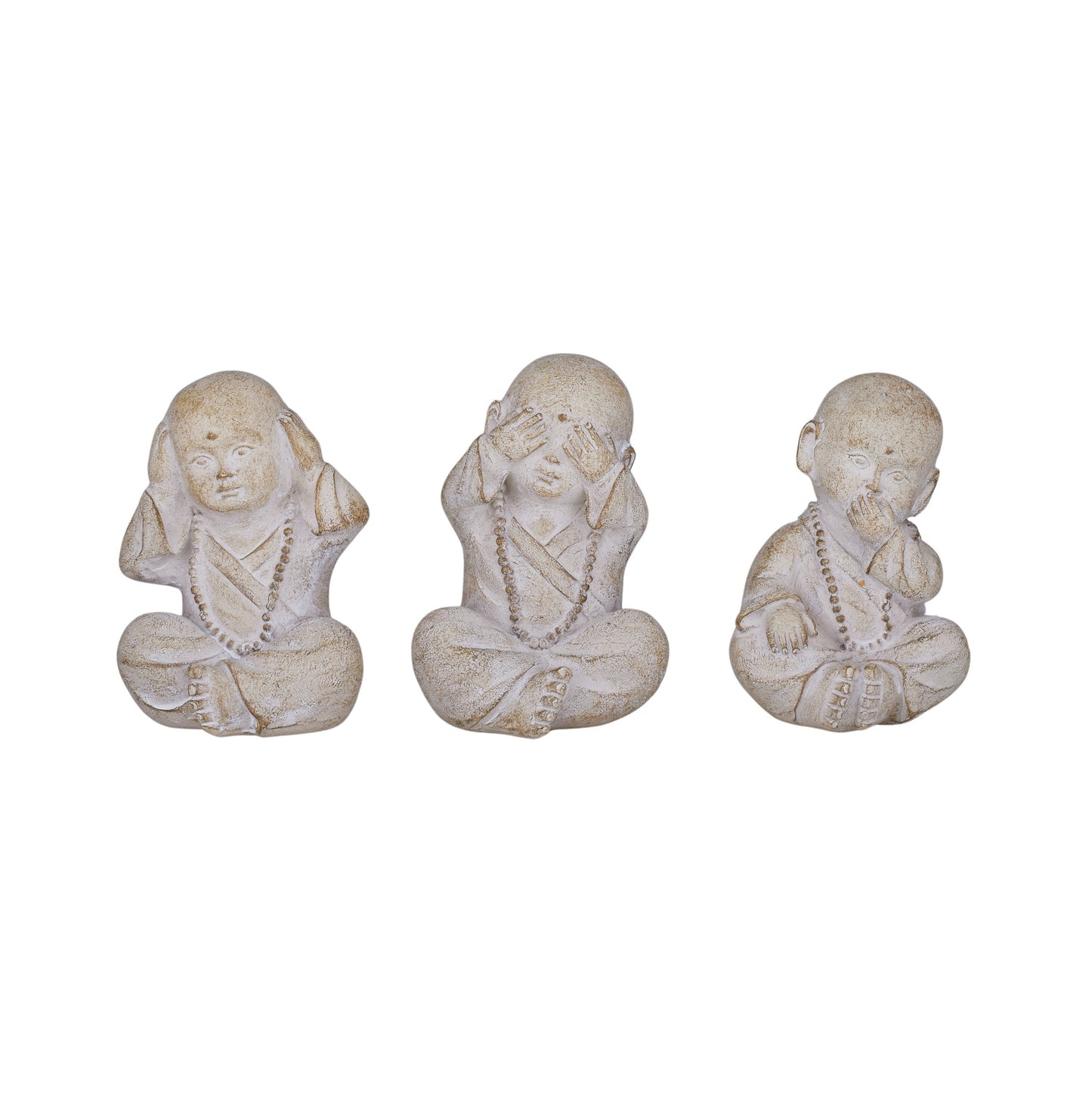 Shanti Set 3 Sculptures 12cm
