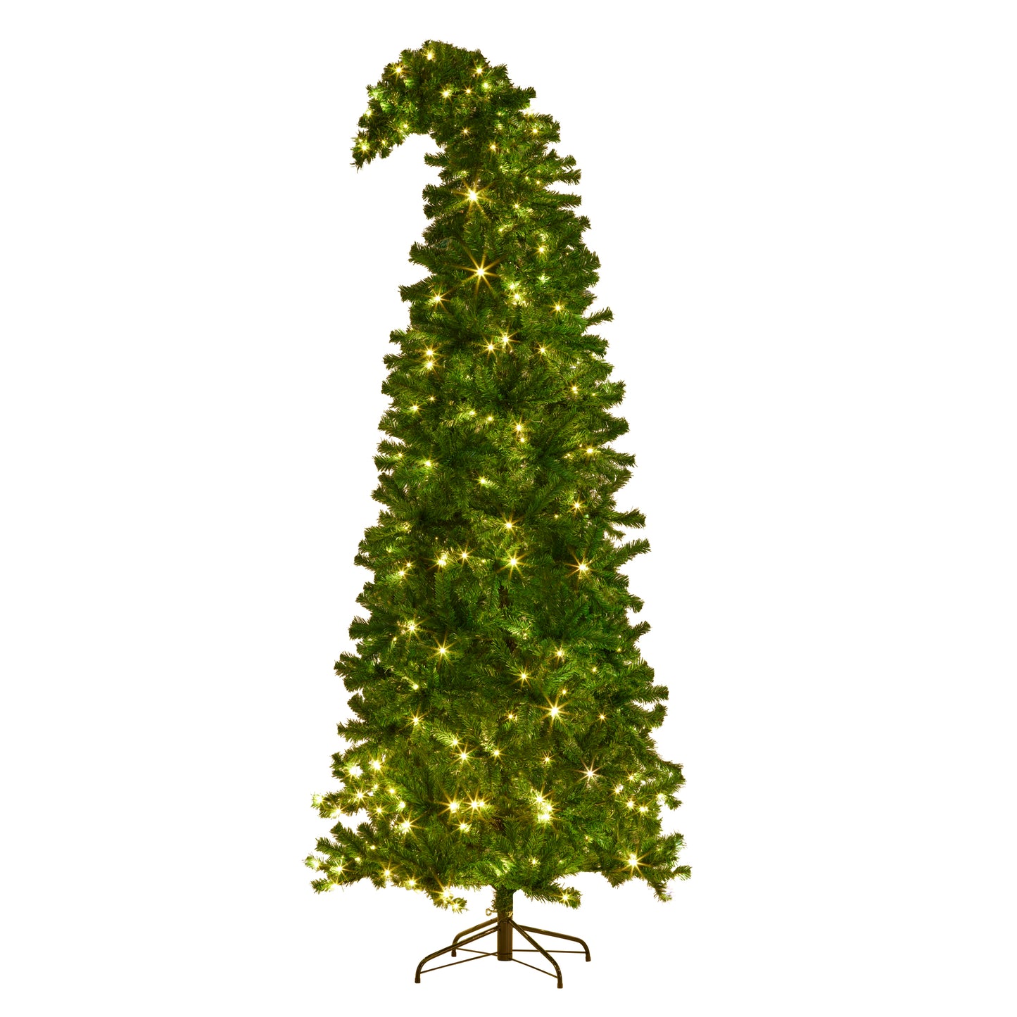 Bad Santa Christmas Tree with lights 7.5