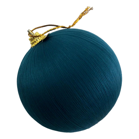 Teal Silk Ball 8cm Box of 6