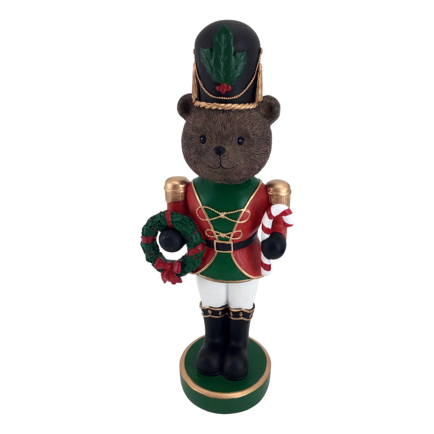 Traditional Bear Soldier Wreath