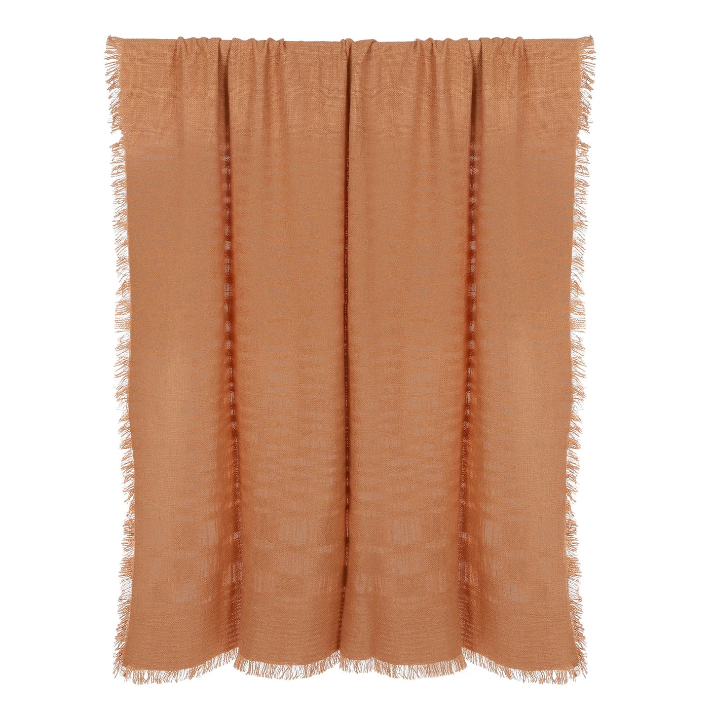 Peta Cotton Throw Terracotta