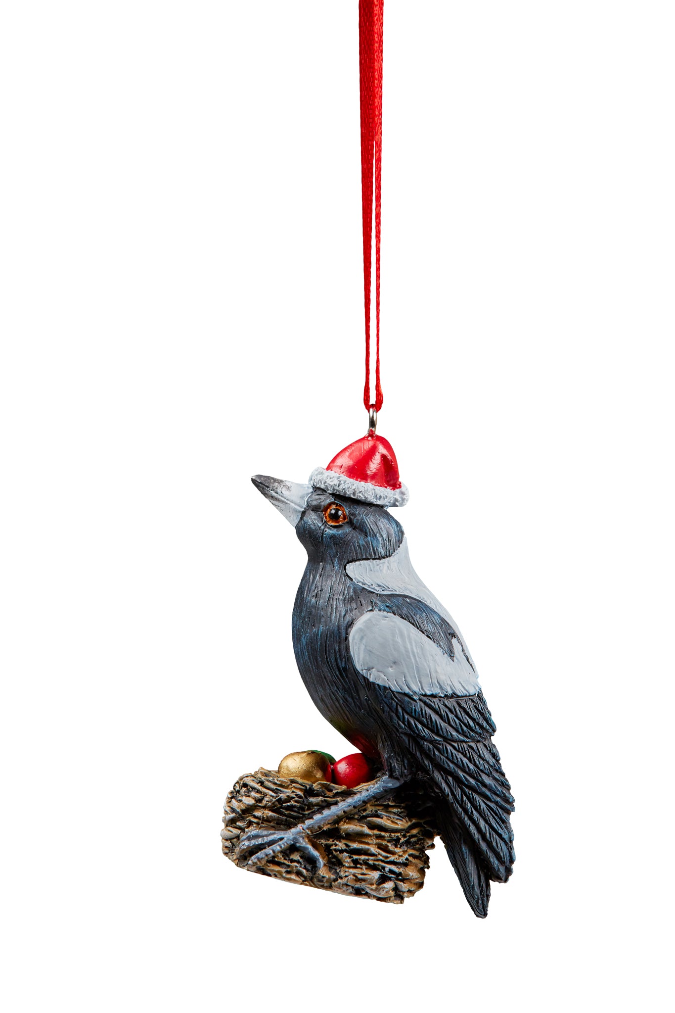 Magpie Christmas Decoration 8.5cm
