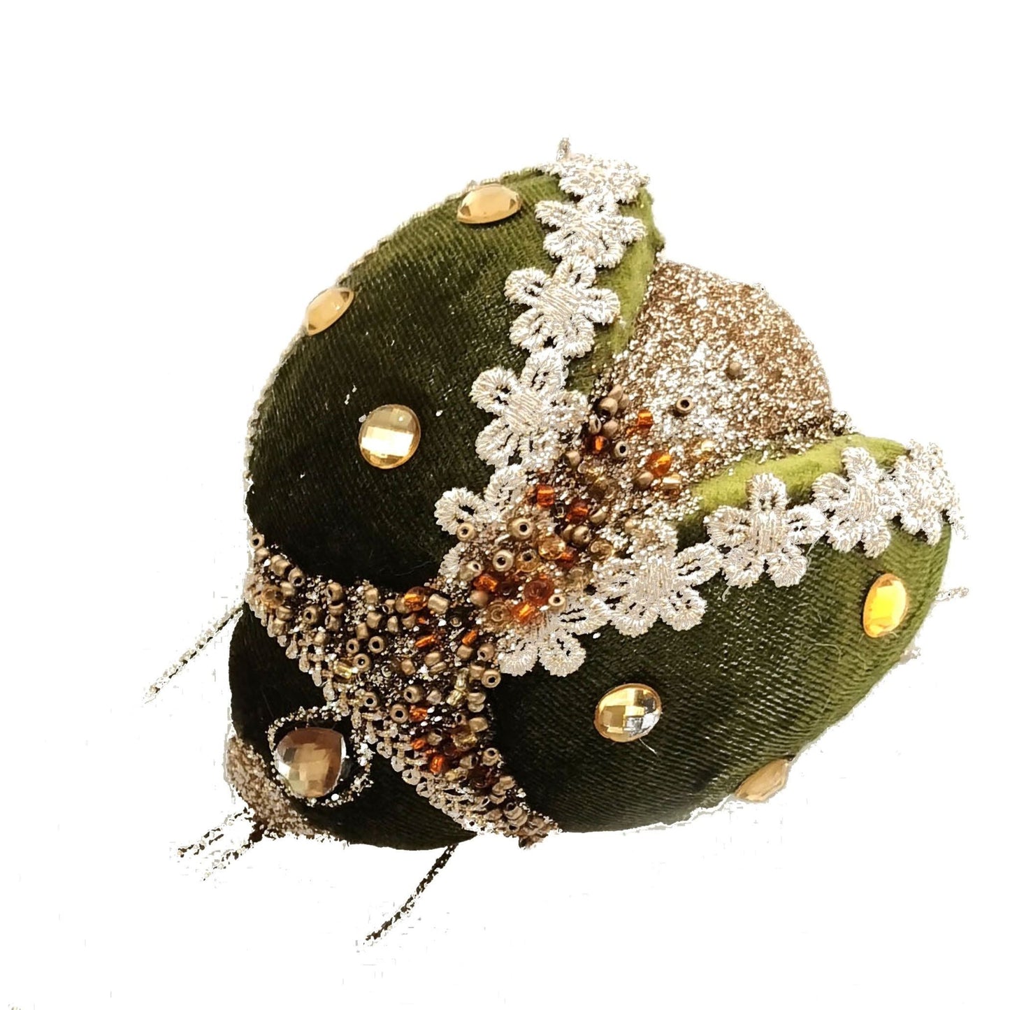 Felt Beetle Round Small Sage