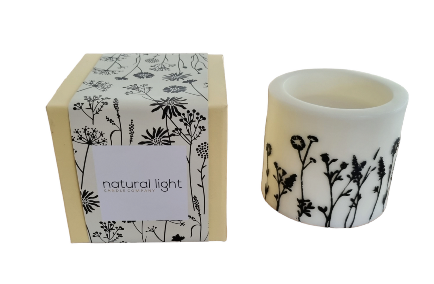 Wildflower 4' Rec Pillar White/Black