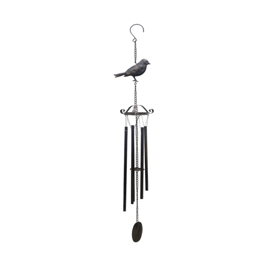 Cast Iron Bird Wind Chime