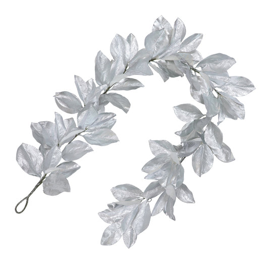 Silver Magnolia Garland