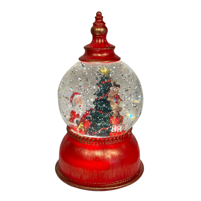 Snowball Led Red 10cm Ball Small