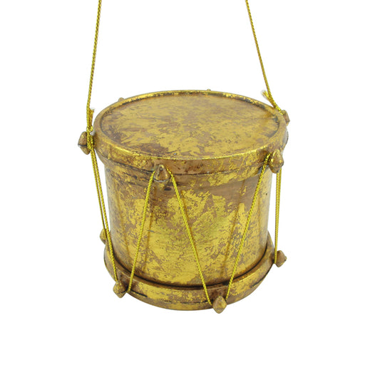 Gold Drum Ornament