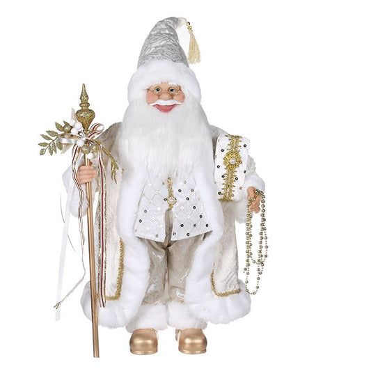 Gold Santa Gifts 45cm