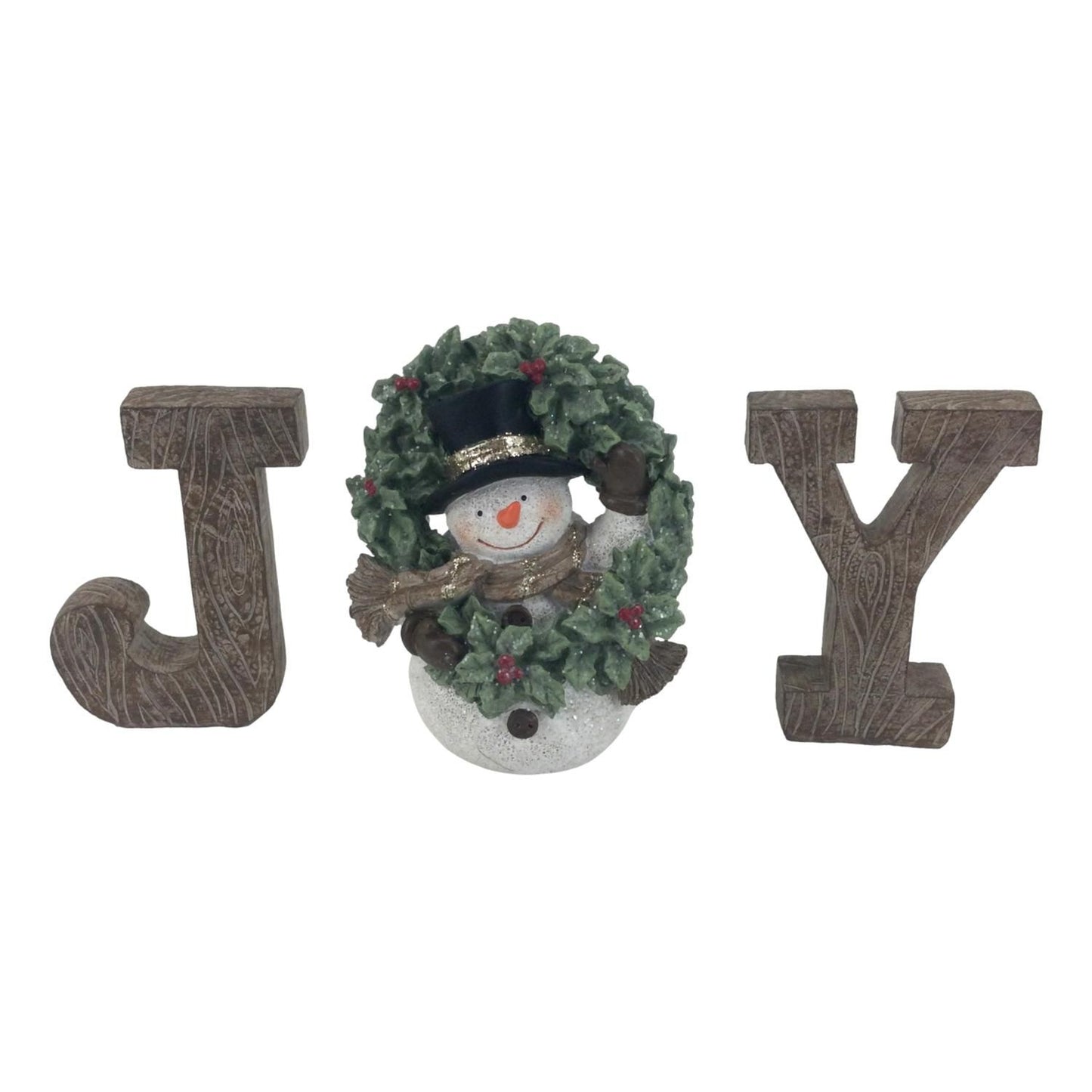 Joy Snowman Letters