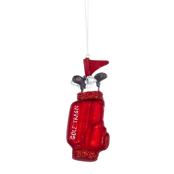 Fore Bauble Golf Bag Glass