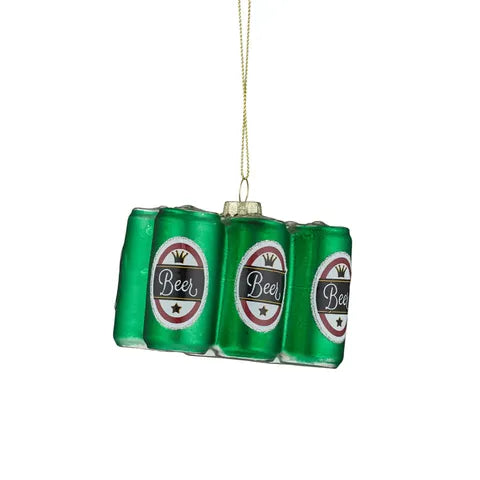 6 Pack Ornament Glass