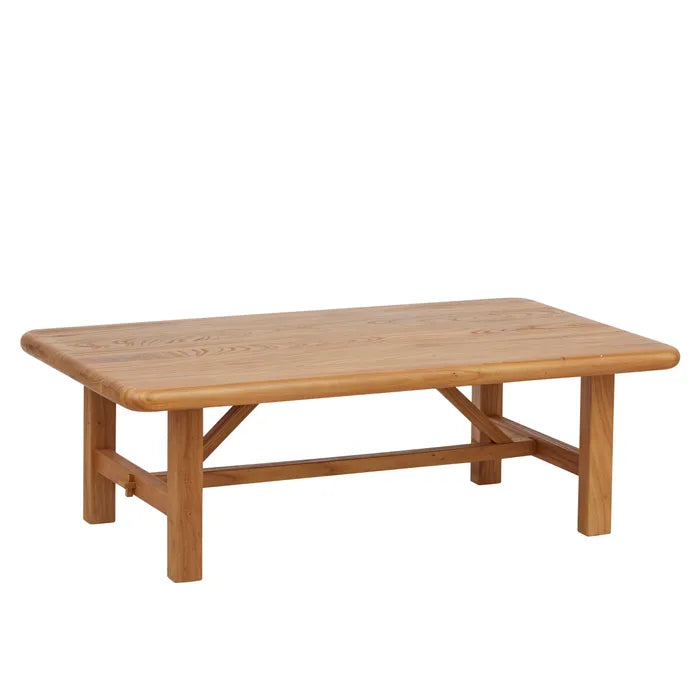 Eden Elm Wood Coffee Table 106cm