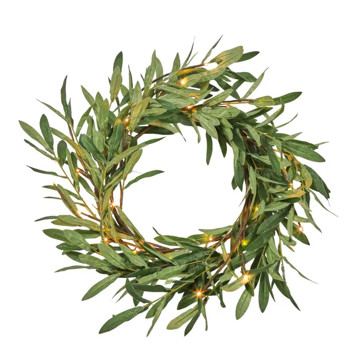 Cove Eucalyptus Led Wreath