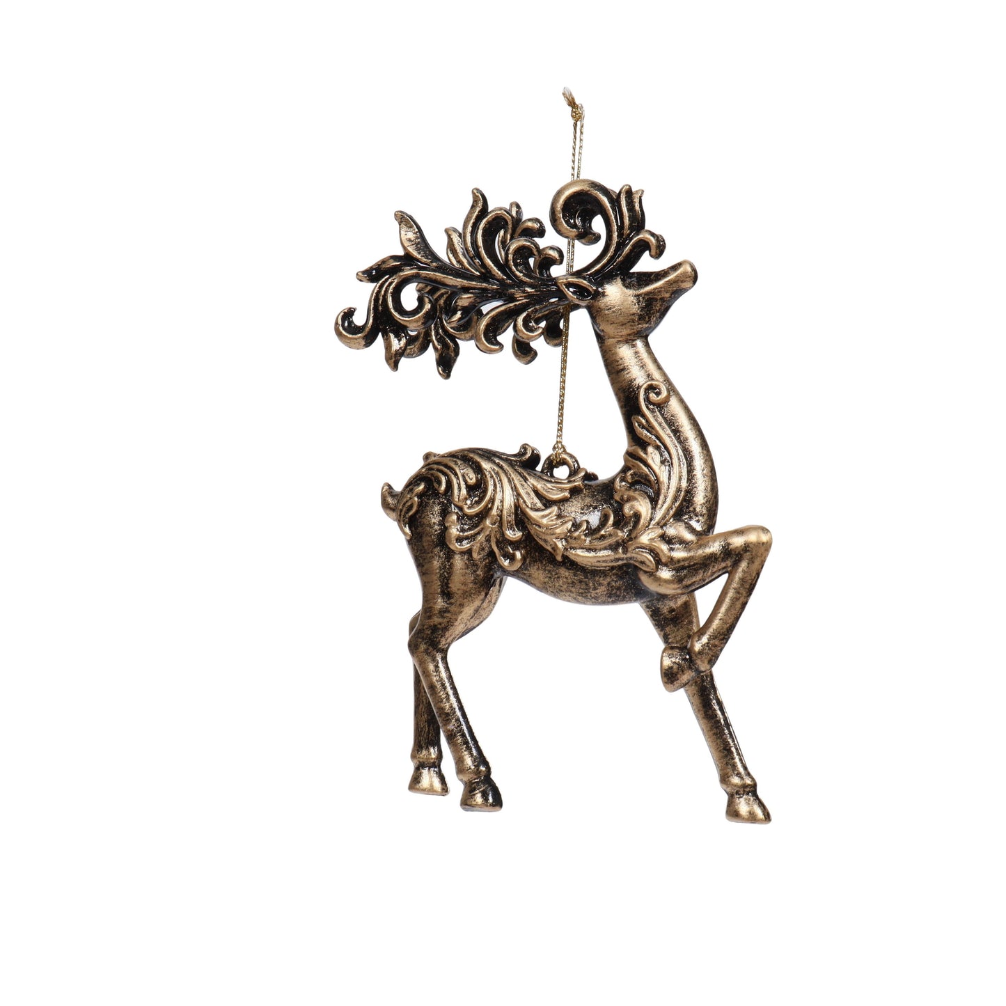 Acrylic Deer Ornament Bronze