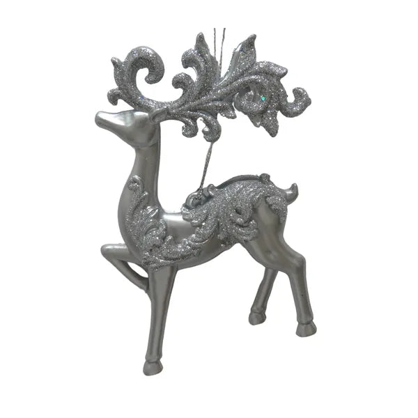 Hanging Silver Reindeer