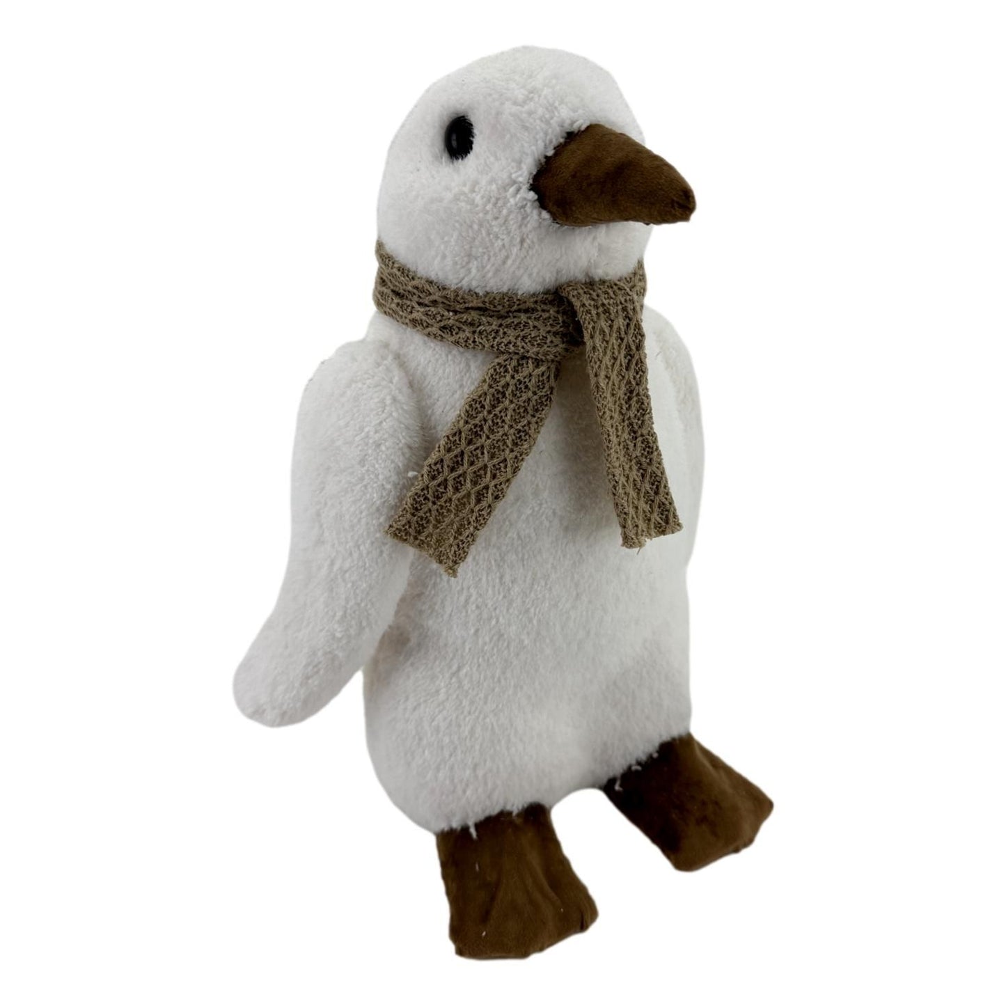 36cm White Standing Penguin